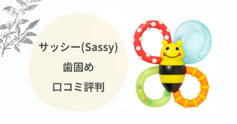 サッシ―(Sassy)歯固めの口コミは？現役ママがカミカミみつばちを解説
