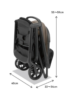 オートNセカンドの折りたたみサイズ