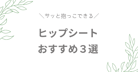 ヒップシートおすすめ3選