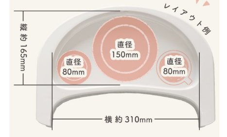 スワリスのテーブルサイズ