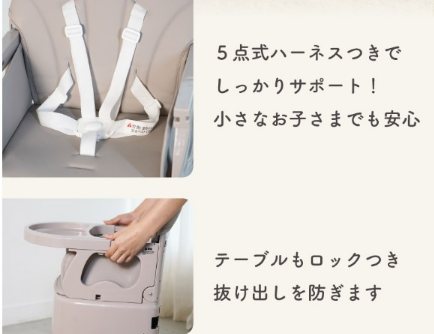 スワリスの5点式ベルト